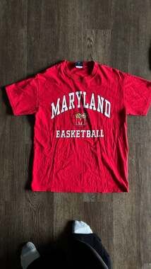 AS Sports University of Maryland Terrapins Basketball Graphic T-Shirt